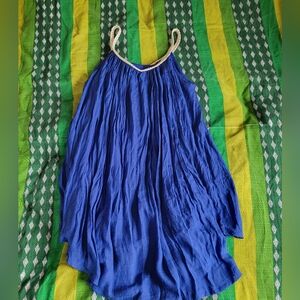 Blue Boho Dress